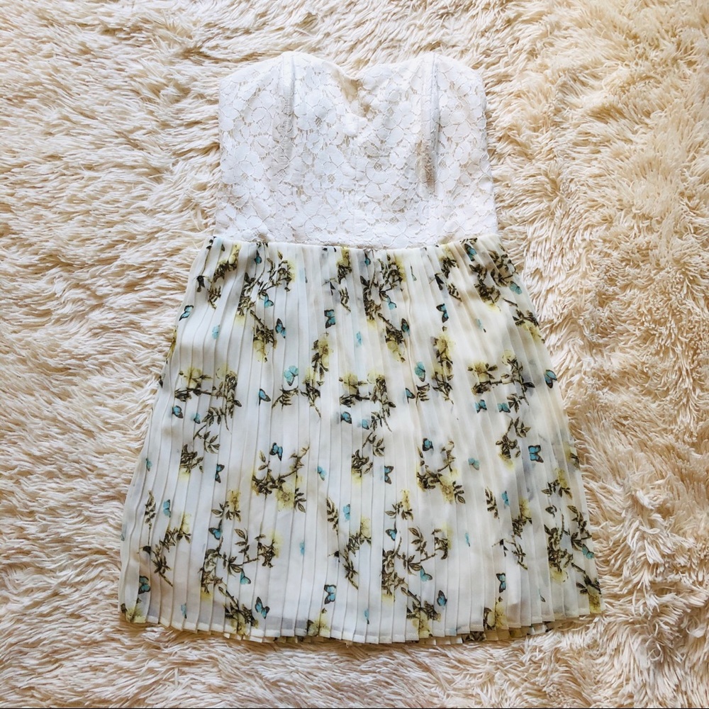 Lace and Floral dress